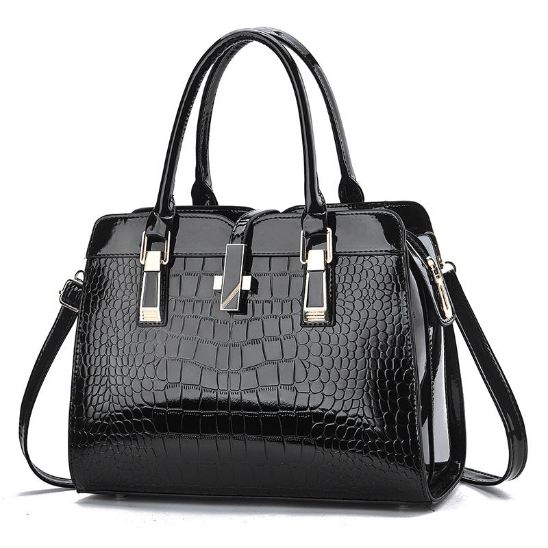 Polished Carryall Handbag