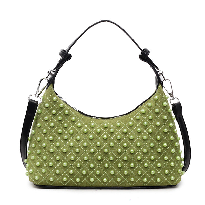 Golden Pearl Statement Handbag