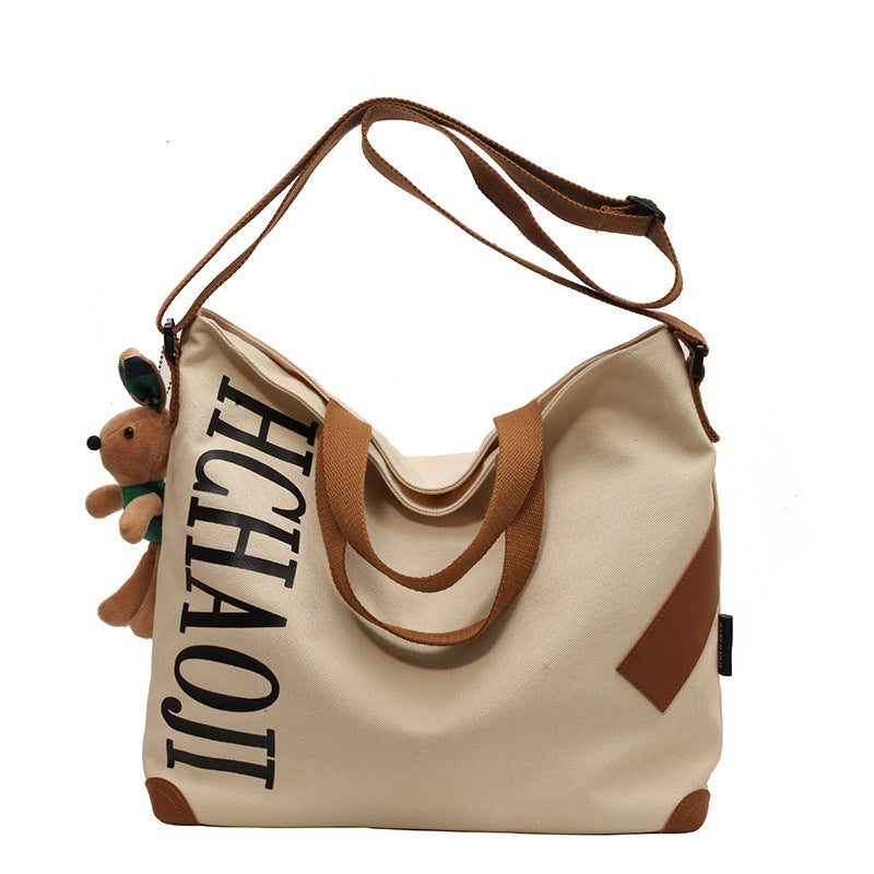 Casual Canvas Tote Bag
