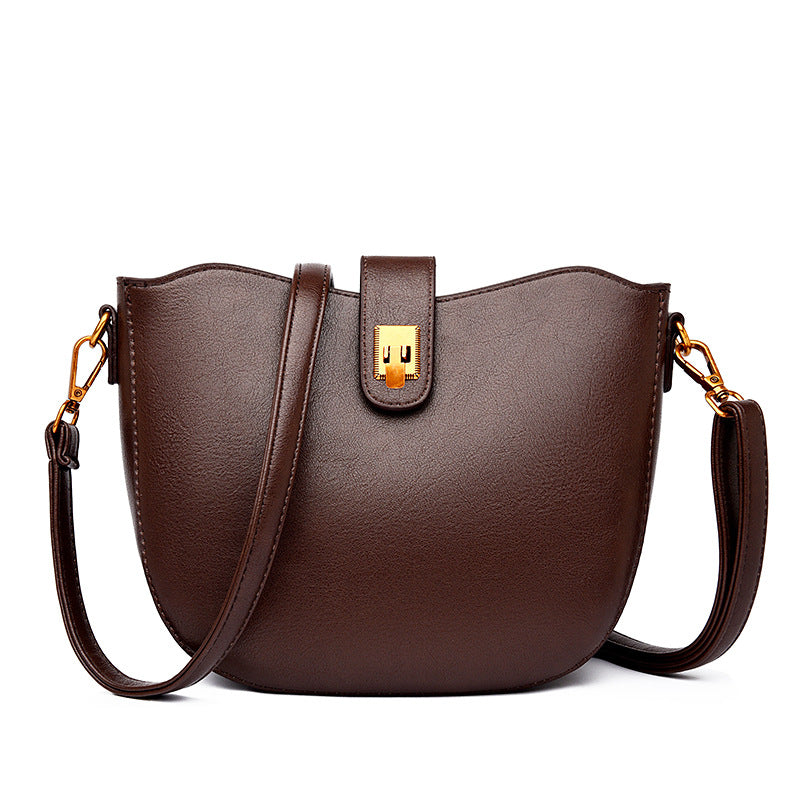 Classic Buckle Shoulder Bag