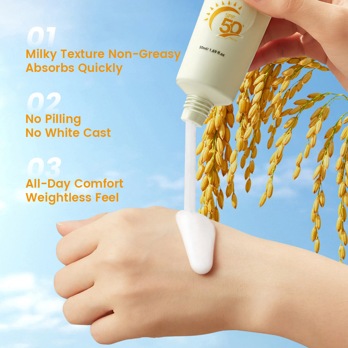 Rice Probiotic Sun Relief Lotion