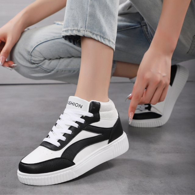 Mid-Top Trend Flex Cross-Border Sneakers