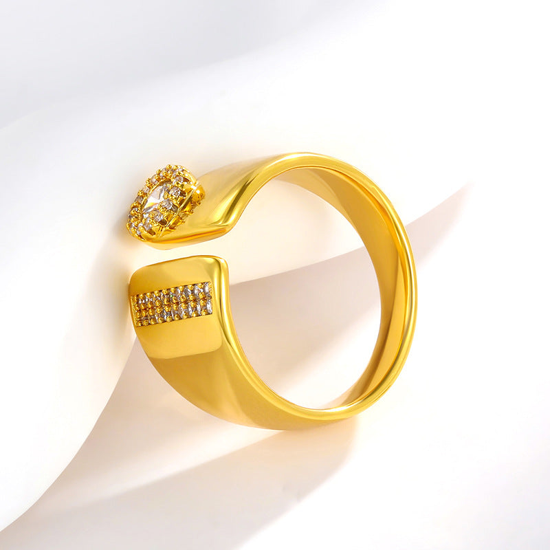 Niche Geometric Fashion Ring