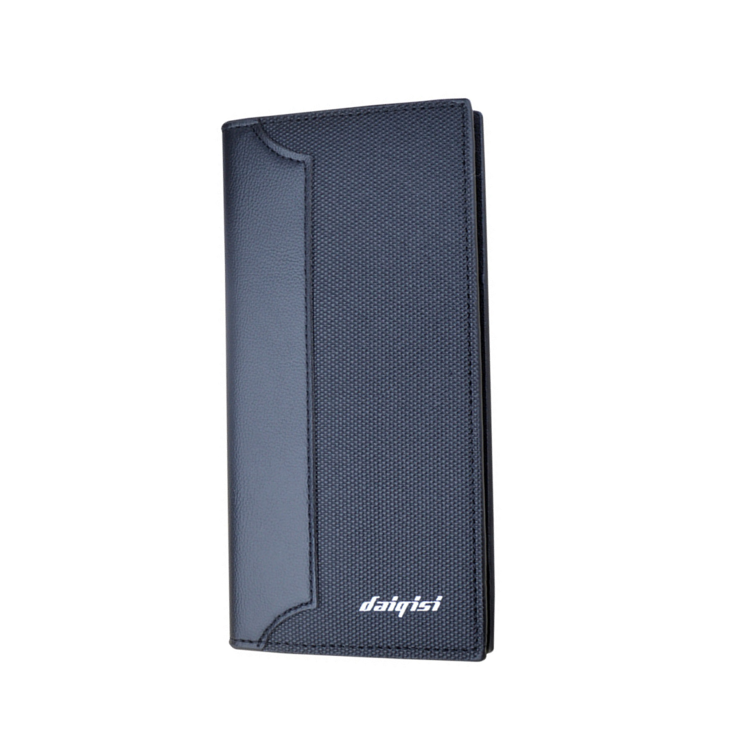 Vertical Style Fashion Stitched Men's  Wallet