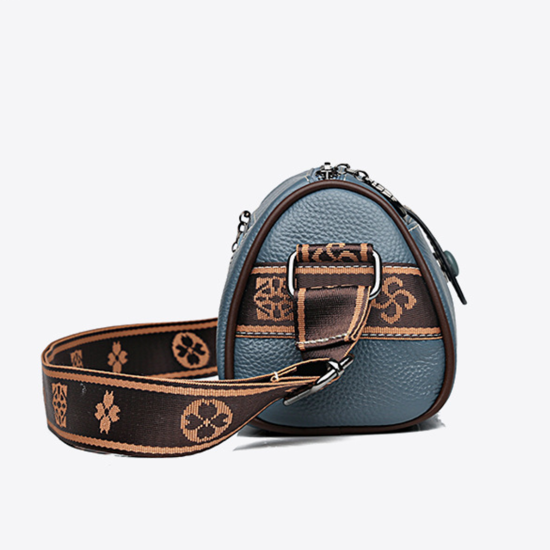 First Layer Cowhide Retro  Shoulder Messenger Bag
