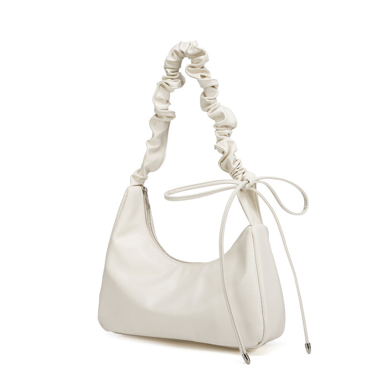 Retro Pleated Underarm Shoulder Bag