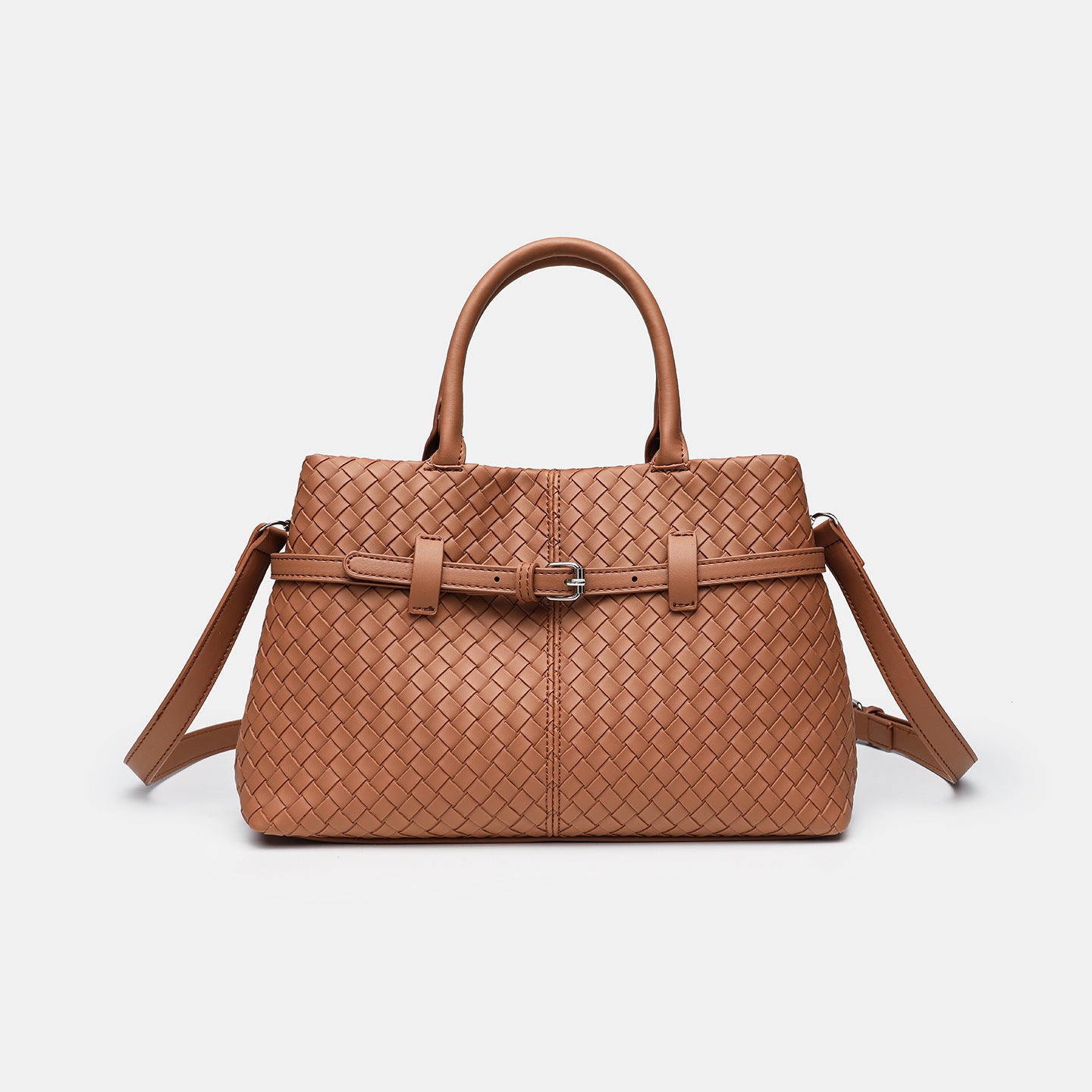 Weave Carry Large Capacity Handbag