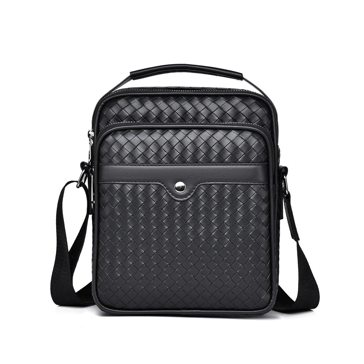 Elite Weave Men’s Multi-Function Crossbody Bag