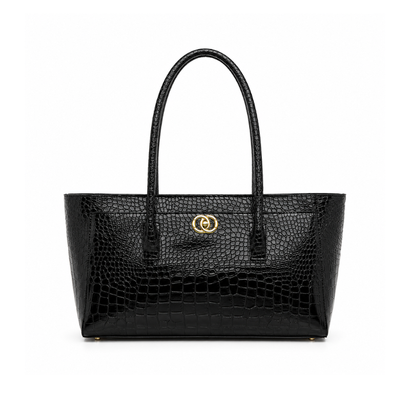 Elegant Crocodile Texture Women’s Tote Bag