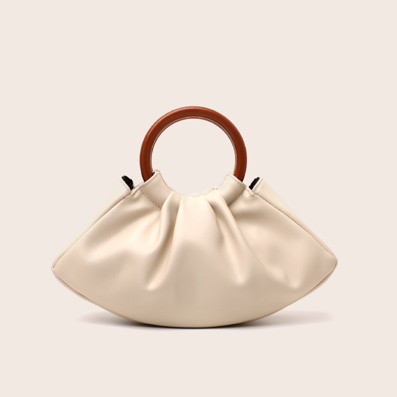 Elegant Pleated Luxe Handbag