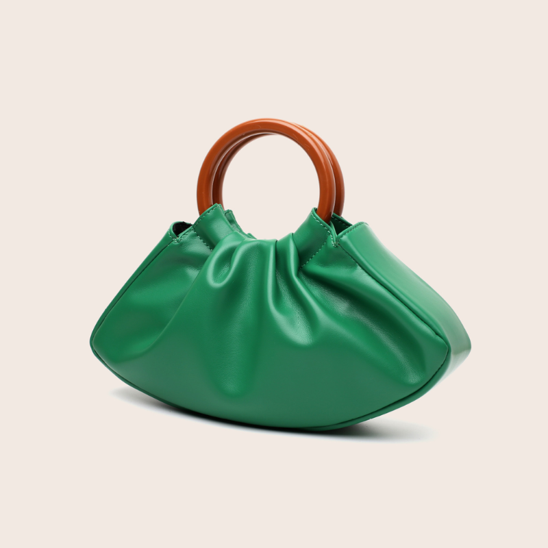 Elegant Pleated Luxe Handbag