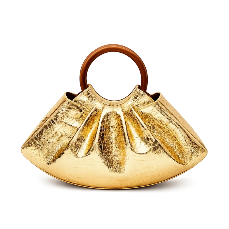 Elegant Pleated Luxe Handbag
