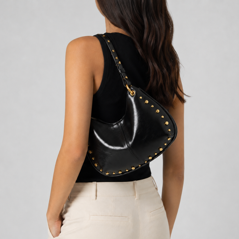 Valora Studded Shoulder Bag